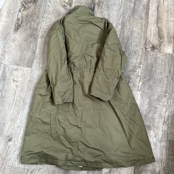 SHEIN Curve Lined Long Coat - Picture 2 of 6